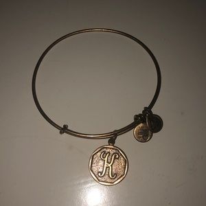 Alex and Ani Jewelry - K initial gold Alex and Ani adjustable bracelet Alex and Ani Jewelry - K initial gold Alex and Ani adjustable bracelet